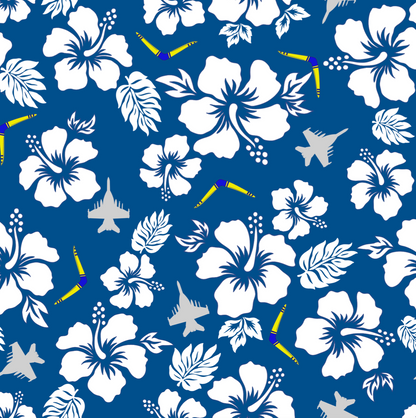 6 Squadron - Custom Shirts and Shorts - Blue Design